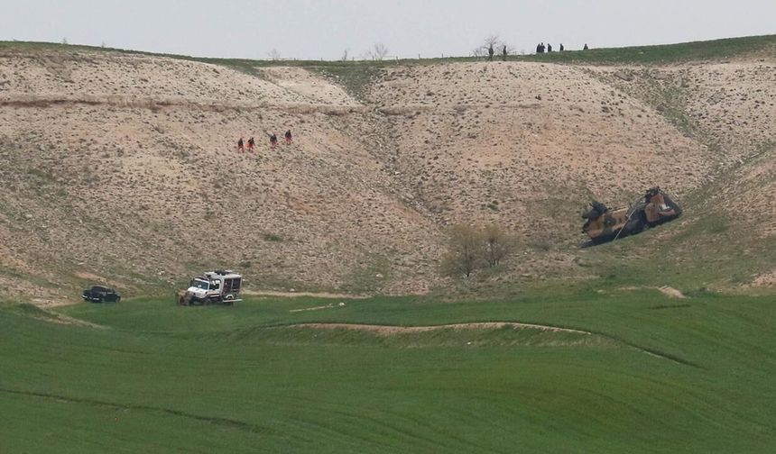 Kaza kırıma uğrayan helikopterdeki 5 personelin sağlık durumu iyi