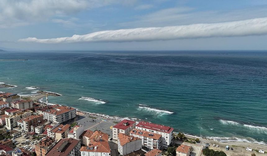 Karadeniz’de dikkat çeken doğa olayı