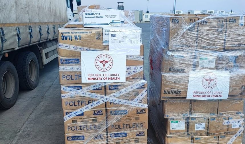 Sağlık Bakanlığı'ndan İran'a gönderilen tıbbi yardım malzemelerine ilişkin açıklama