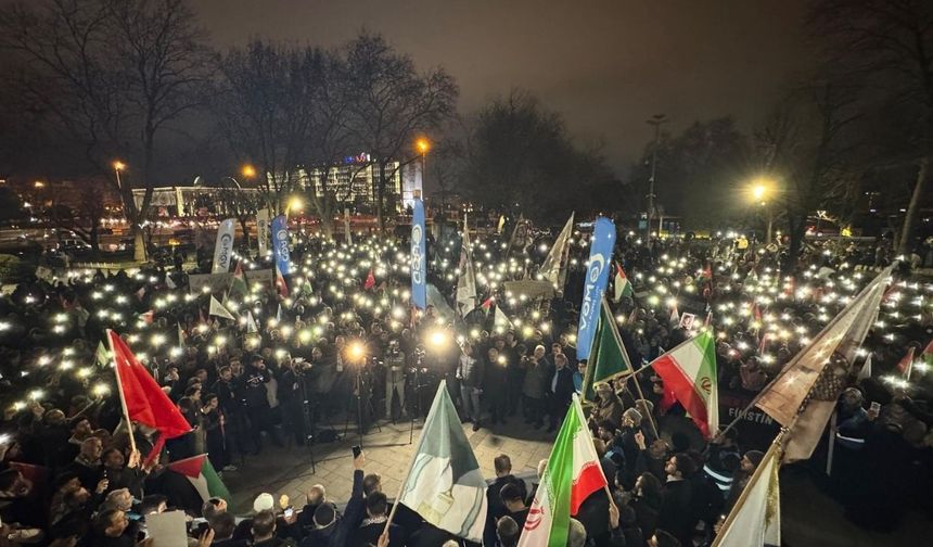 İstanbul’da AGD’den İran ve Gazze yürüyüşü: “İsrail güçten anlar” mesajı