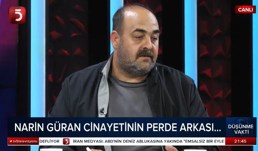 Narin Güran’ın babası Arif Güran TV5’e konuştu