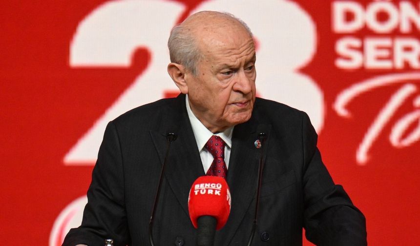 Bahçeli'den Terörsüz Türkiye açıklaması: Gelecek nesillerimiz adına alınmış tarihi bir sorumluluktur