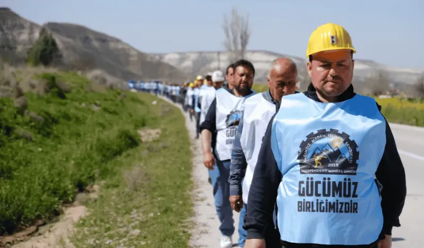 Doruk Madencilik işçilerine verilen sözler tutulmadı: 1 Haziran'da Ankara'da olacaklar