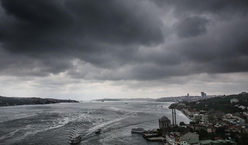 Hafta sonu için "kuvvetli yağış ve fırtına" uyarısı