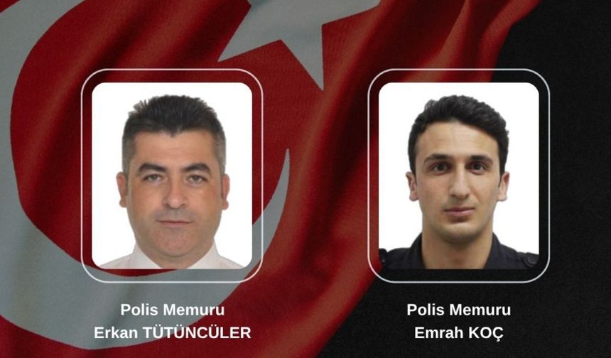Kavga ihbarına giden iki polis şehit oldu