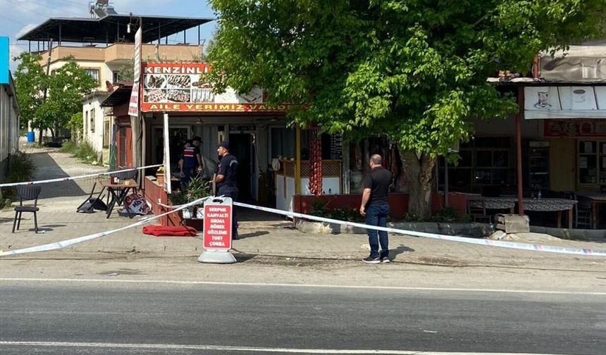 Mersin'de lokantaya pompalı tüfekle saldırı: Ölü ve yaralılar var