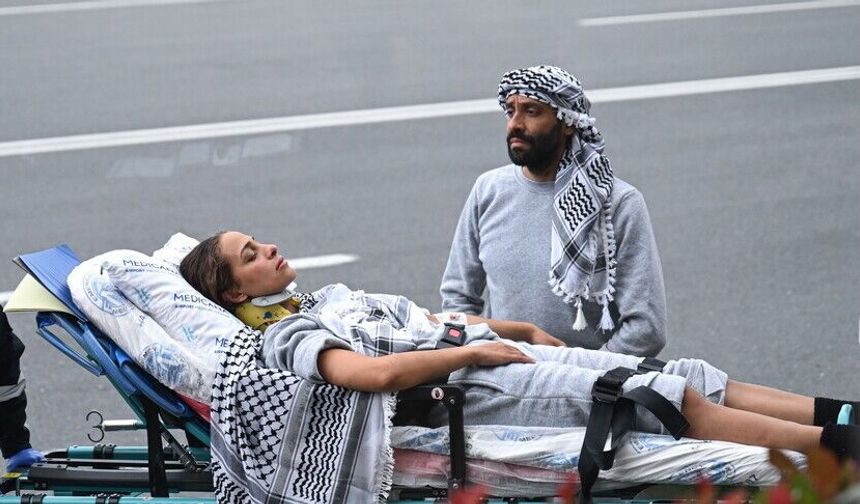 İsrail'in saldırısına uğrayan Küresel Sumud Filosu aktivistleri İstanbul'da tedavi görüyor