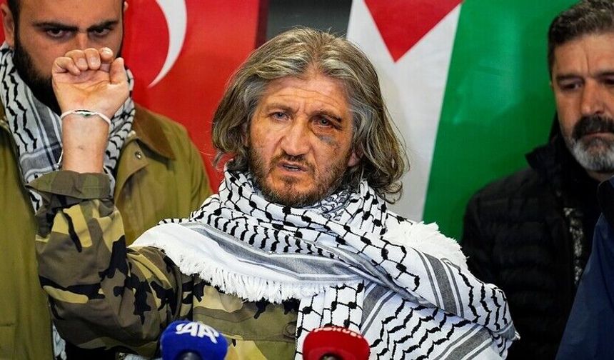 İsra*l'in alıkoyduğu Küresel Sumud Filosu aktivistlerinden Hüseyin Oral yurda döndü