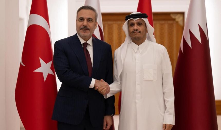 Dışişleri Bakanı Fidan, Katar Başbakanı Al Sani ile görüştü