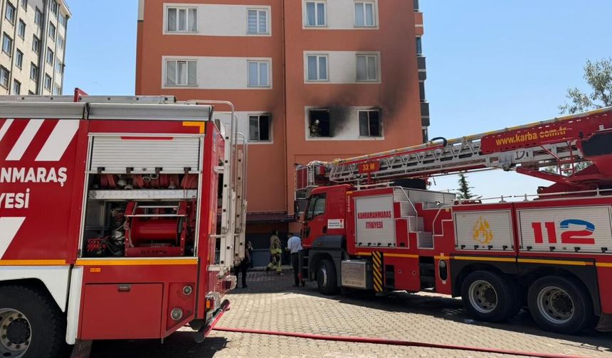 Kahramanmaraş'ta apartman dairesinde yangın: 3 kardeş hayatını kaybetti