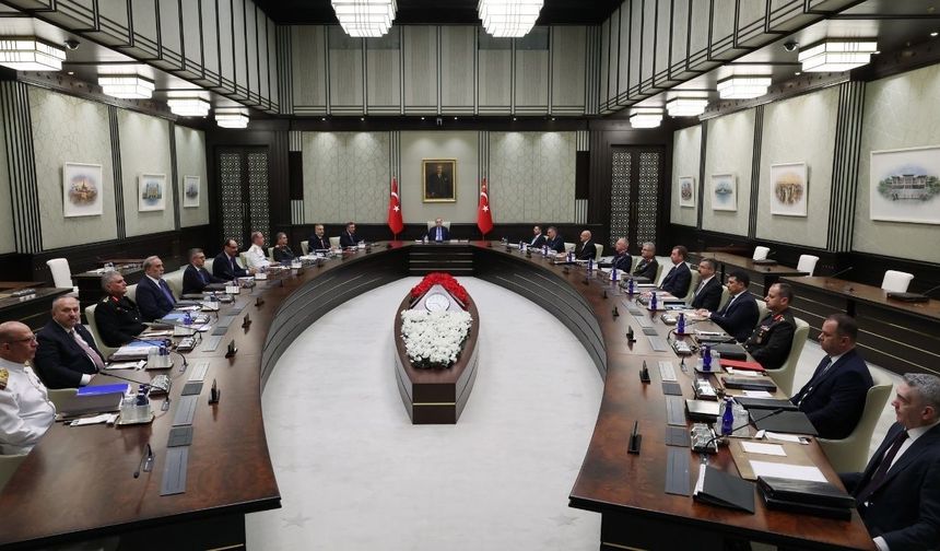 Milli Güvenlik Kurulu toplantısı sonrası bildiri