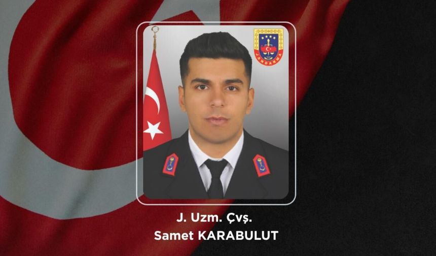 Van'da trafik kazasında bir askerimiz şehit oldu