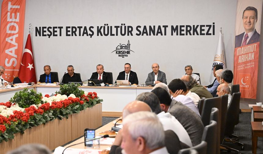 Saadet Partisi "Ortak Akıl Güçlü Şehir" çalıştaylarının yeni durağı Kırşehir oldu