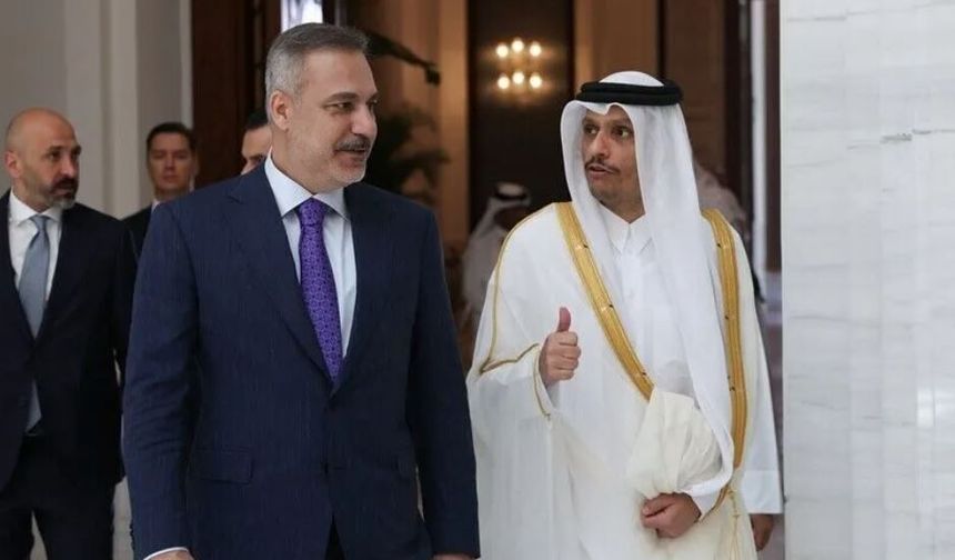 Bakan Fidan, Katarlı mevkidaşı Al Sani ile Doha'da bir araya geldi