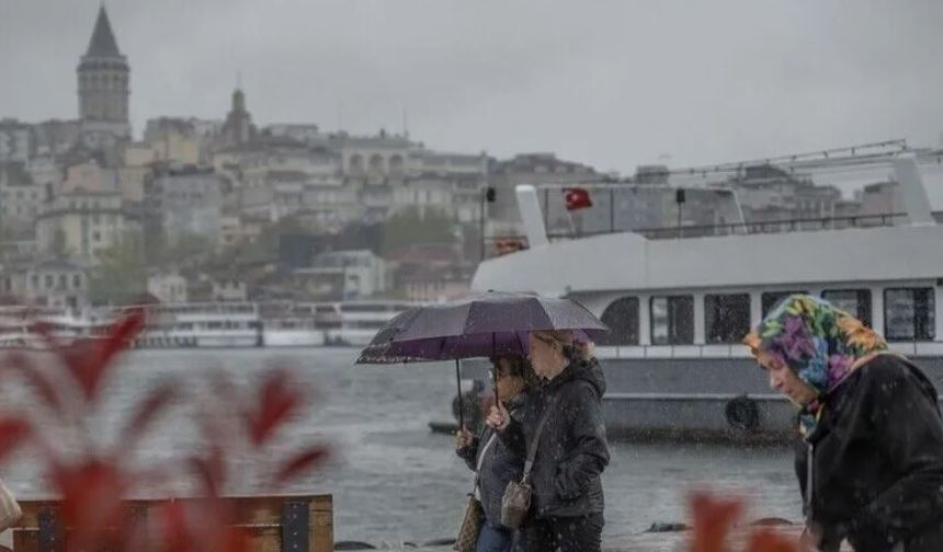 Meteorolojiden İstanbul ve Trakya için kuvvetli sağanak uyarısı