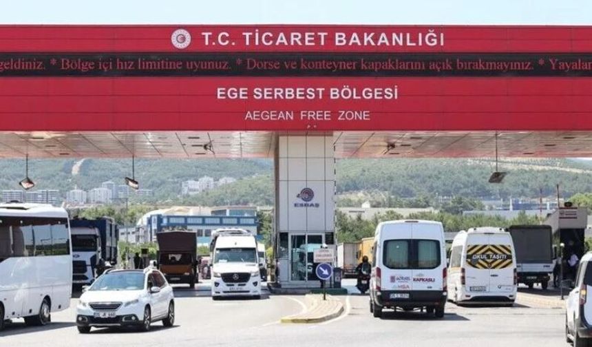 Serbest bölgelerde 6 ayda yapılan ticaretin yaklaşık yarısını ihracat oluşturdu