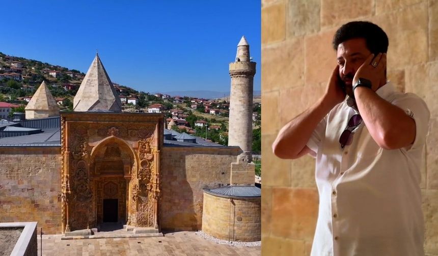 Çocukluk hayalini "Anadolu'nun El-Hamrası"nda gerçekleştiriyor