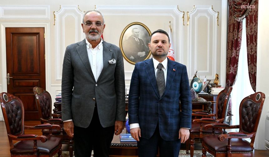 DEM Parti Ağrı Milletvekili Sırrı Sakık, Adalet Bakanı Akın Gürlek'i ziyaret etti