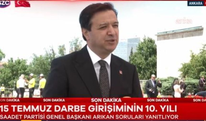 Mahmut Arıkan: "Meclisi bombalayan yapılar NATO Zirvesi'ne misafir edildi"