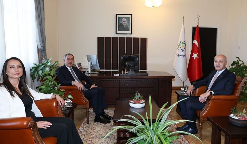 DEM Parti Eş Genel Başkanlarından, Numan Kurtulmuş ile görüşmeye ilişkin açıklama