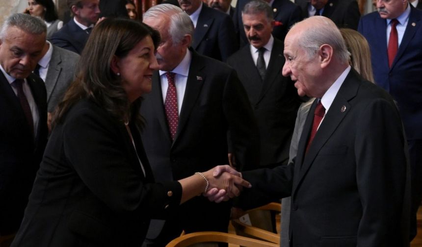 TBMM'de Devlet Bahçeli ve Efkan Ala ile görüşen Pervin Buldan: "İçeriğe dair bilgi vermeyeceğiz"