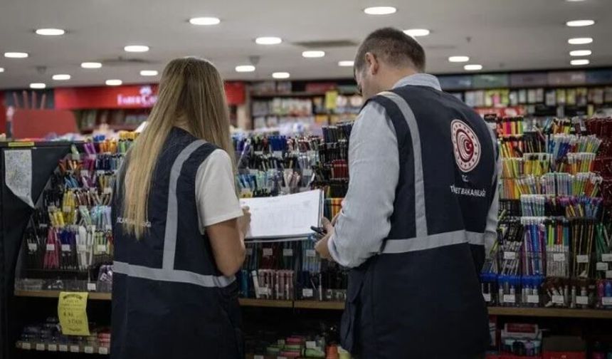 Ticaret Bakanlığı yeni eğitim-öğretim yılı öncesinde kırtasiye ürünlerine yönelik denetimlere başladı