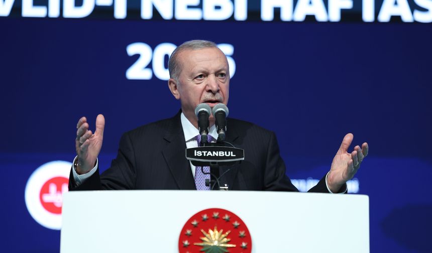 Cumhurbaşkanı Erdoğan: Ümmet-i Muhammed'in yeniden kenetlenmesini arzu ediyoruz
