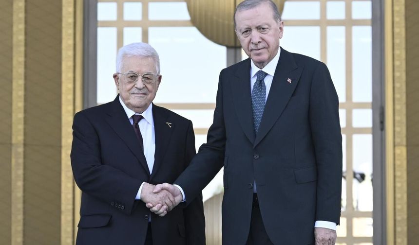 Abbas: Türkiye Cumhuriyeti'ne Filistin halkının davasına destekleri için teşekkür ediyorum
