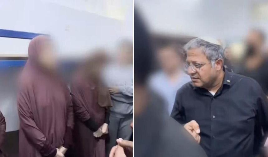 Siyonist İsrailli Bakan Ben-Gvir, Filistinli kadın tutuklularla alay ettiği görüntüleri paylaştı