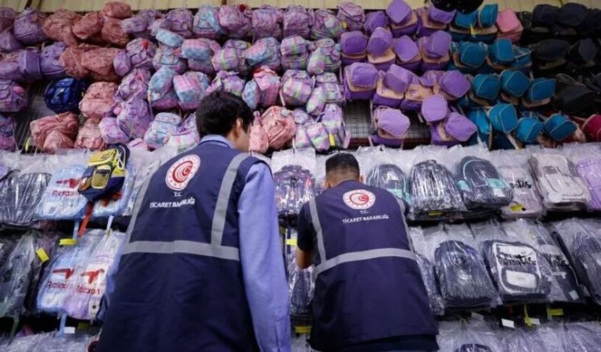 Ticaret Bakanlığı ekipleri kırtasiye ve okul ürünleri denetimlerini sıklaştırdı