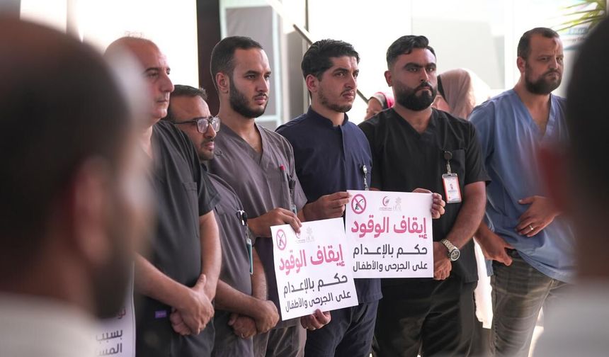 Gazze'deki hastanede yakıt tedariki kesildi: Acil servis dışındaki hizmetler durdu