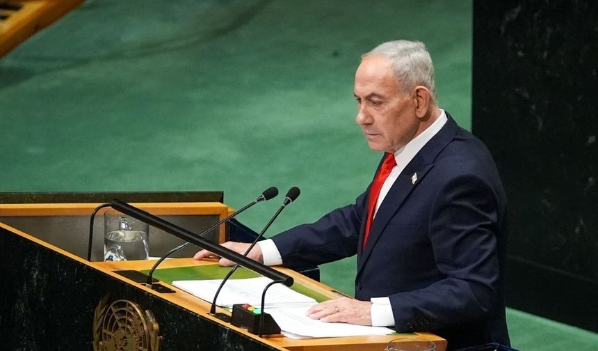 Netanyahu konuşmaya başlarken birçok ülke temsilcisi BM Genel Kurulu salonunu terk etti