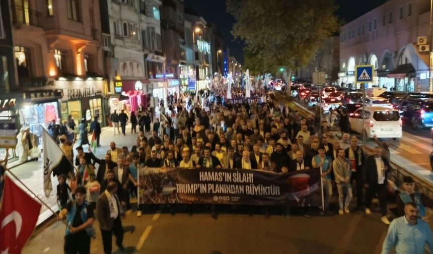 AGD ve Peygamber Sevdalıları Vakfı'ndan İstanbul'da dev Filistin buluşması: "Hamas'a selam direnişe devam"