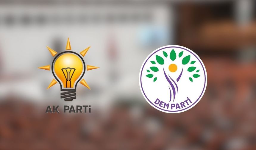 AK Parti Grubu, DEM Parti heyetiyle görüştü