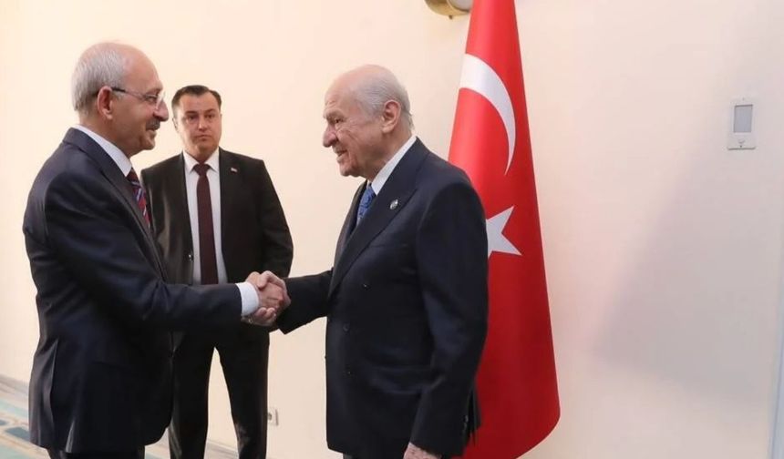Kılıçdaroğlu ile Bahçeli, TBMM’de görüştü