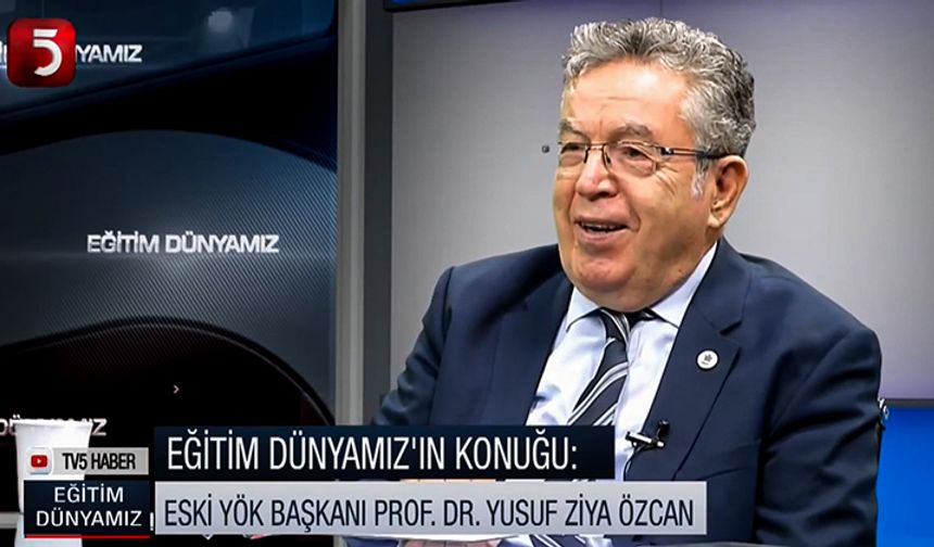 Prof. Özcan: Üniversitelerin çoğu AK Parti üniversitesi oldu
