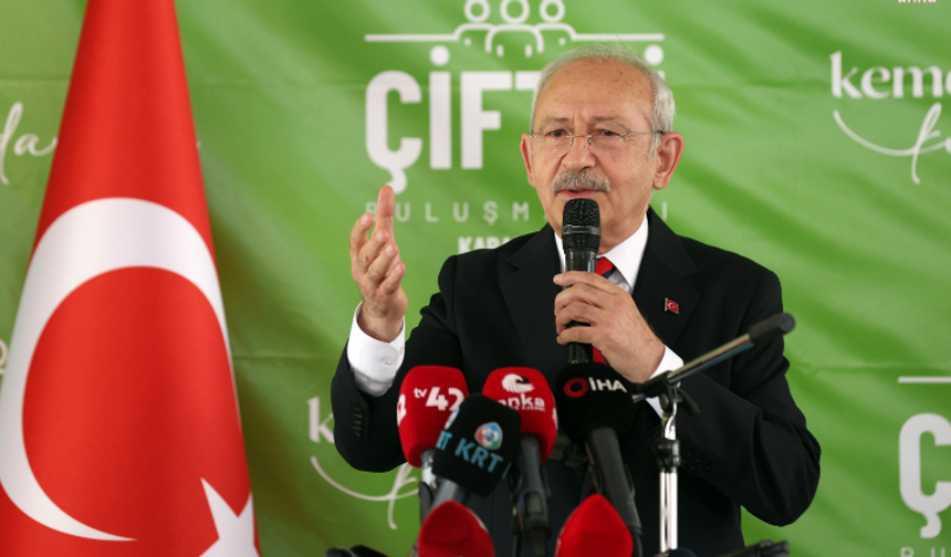 Kılıçdaroğlu: Beşli çeteden alıp çiftçiye vereceğim