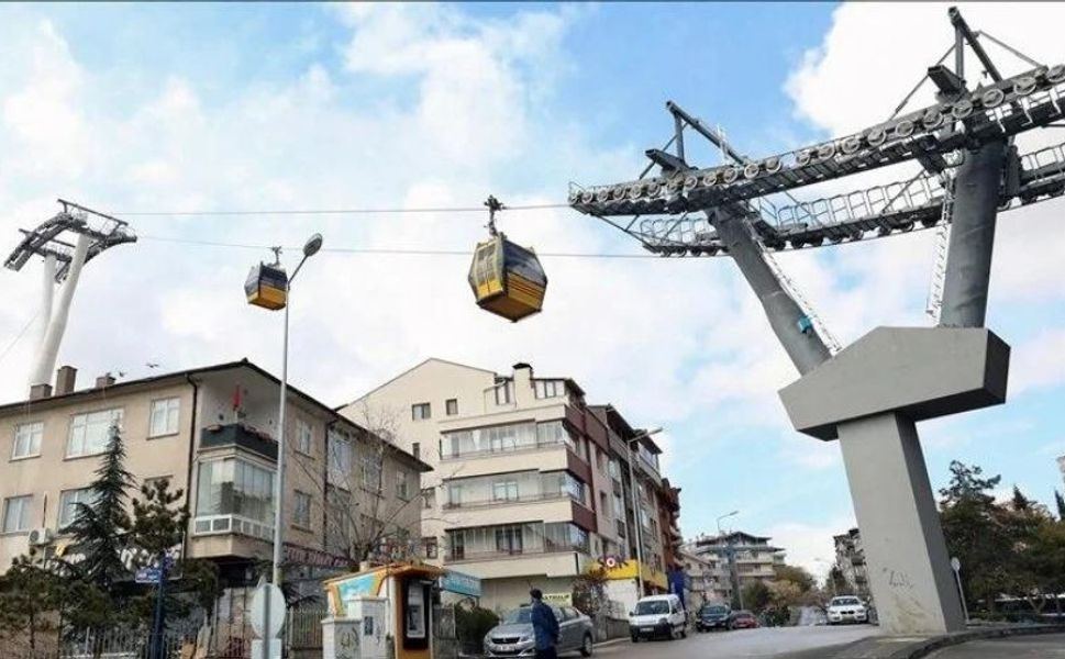 Ankara'da toplu taşıma hizmeti veren teleferik sistemi "süresiz" olarak kapatıldı