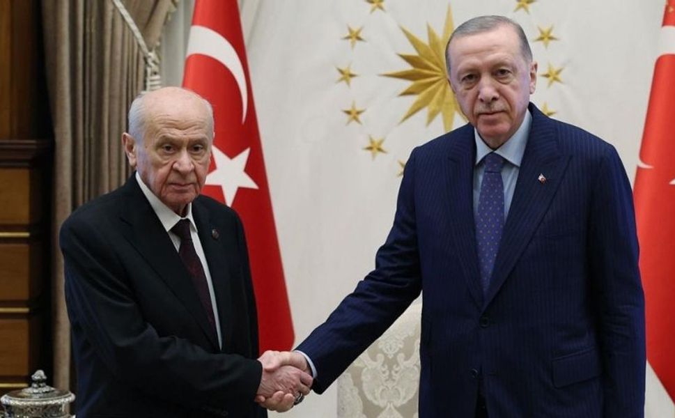Cumhurbaşkanı Erdoğan, Çankaya'da Bahçeli ile görüşecek