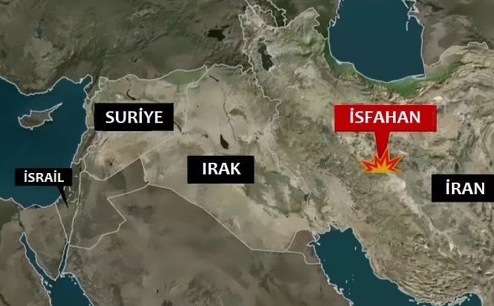 İşgalci İsrail'den İran'a misilleme saldırısı