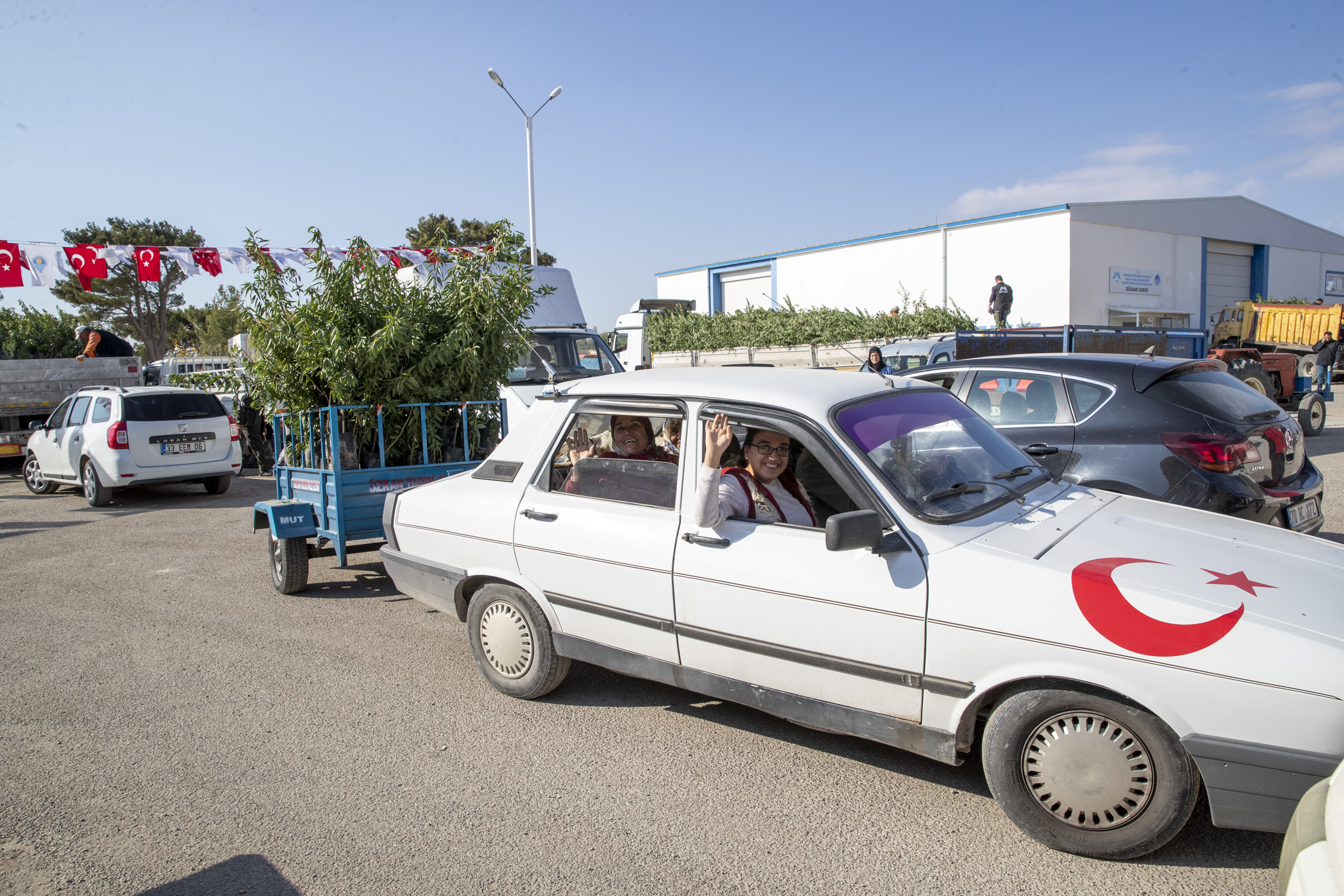 600 DEKAR ALANI BADEM FİDANLARIYLA BULUŞTURUYORUZ (5)