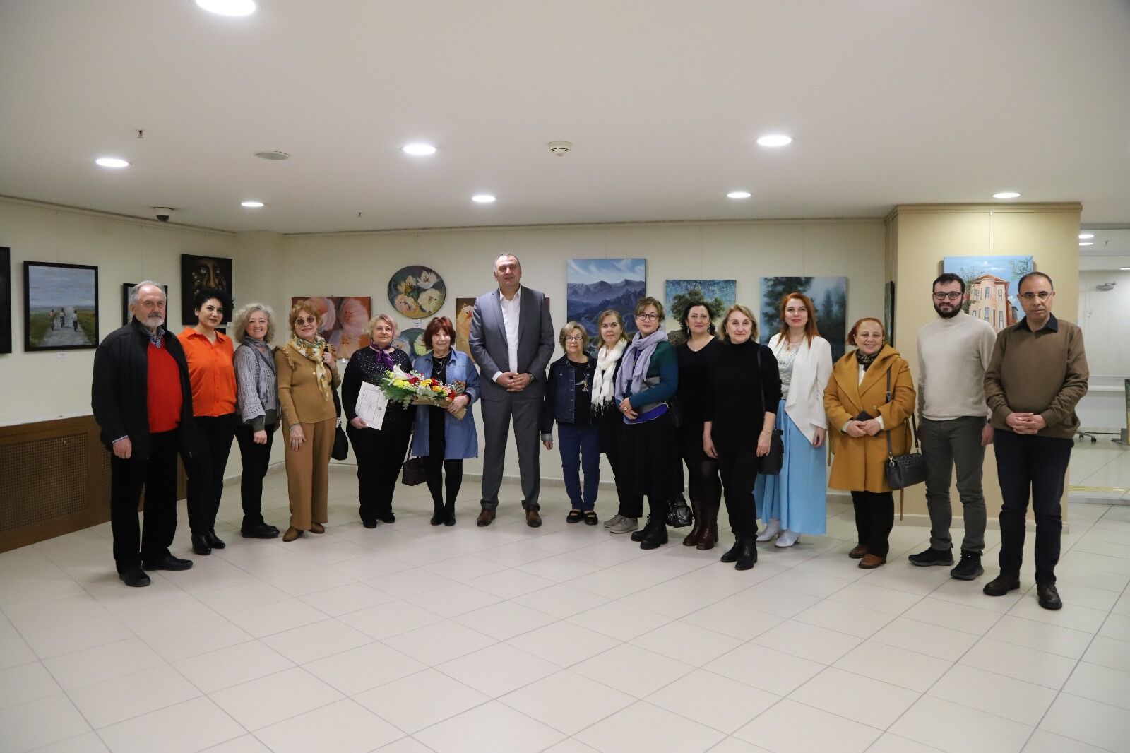 Kadıköy Sanatçılar Derneği Resim Sergisi Kartal Belediyesi’nde Açıldı (2)