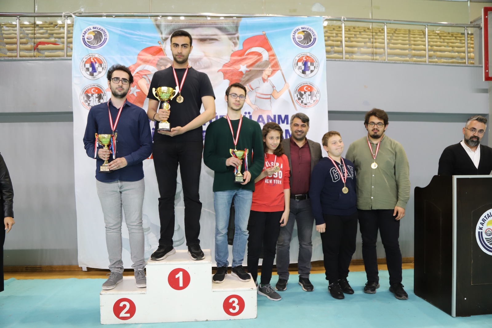 Kartal’da, 19 Mayıs Atatürk’ü Anma, Gençlik ve Spor Bayramı Satranç Turnuvası’nda Hamleler Yarıştı (5)