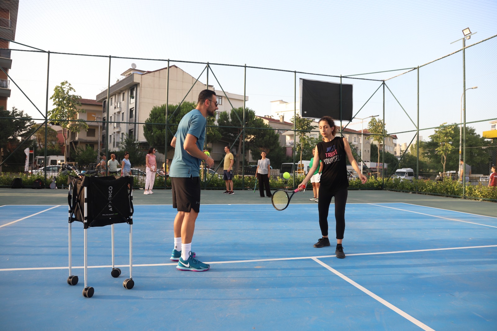 Kartal’da, Tenis Eğitimleri Başladı (2)