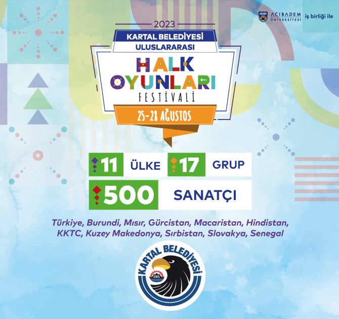 Kartal Belediyesi, 2. Uluslararası Halk Oyunları Festivali Başlıyor 2