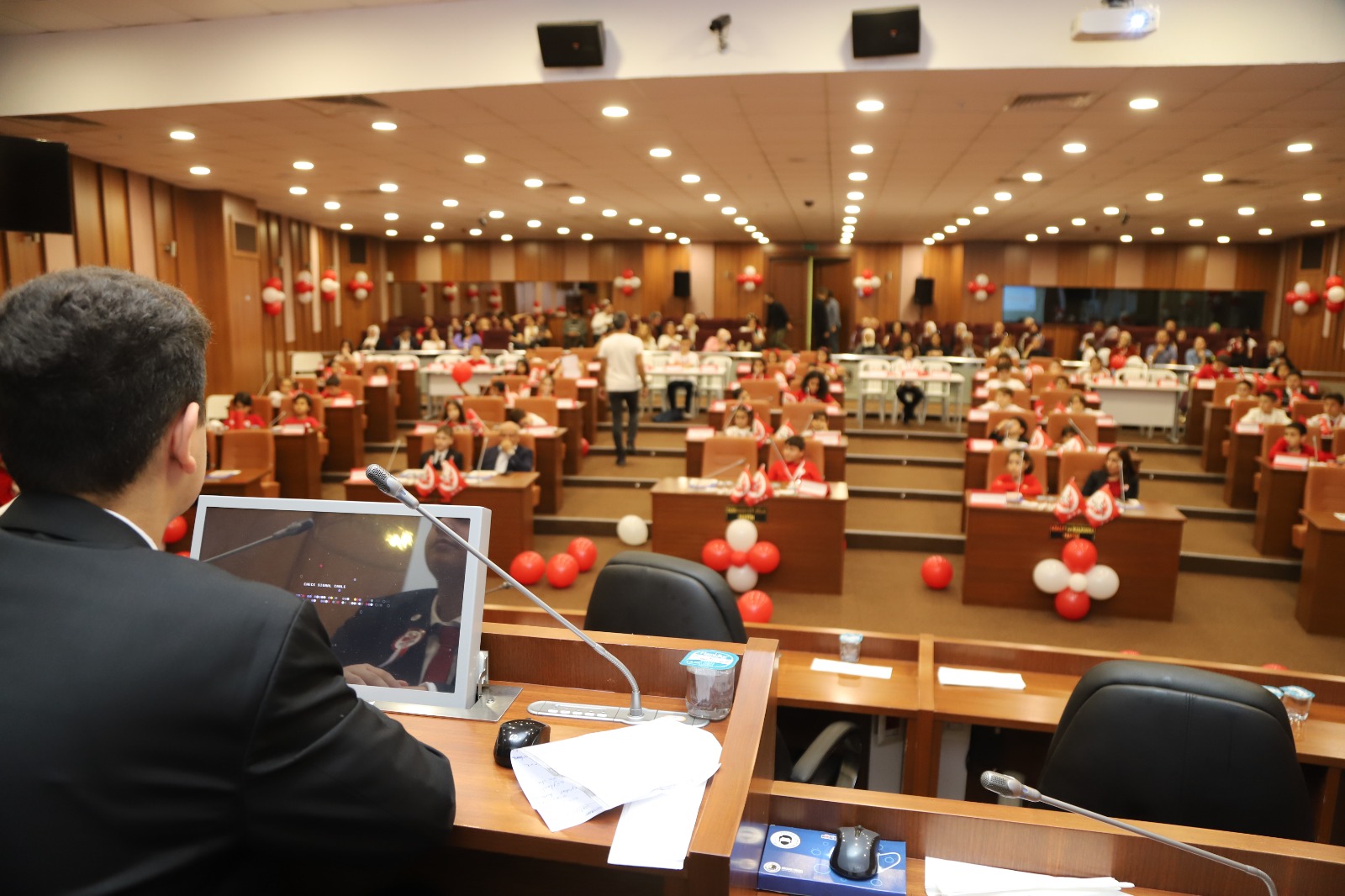 Kartal Belediyesi Çocuk Meclisi Cumhuriyetin 100. Yıl Dönümünde Toplandı (15)