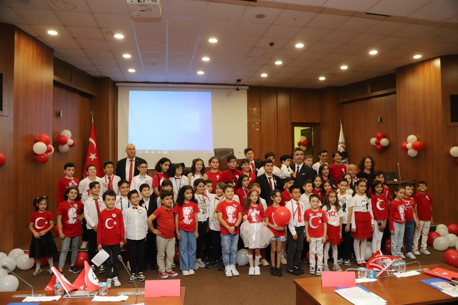 Kartal Belediyesi Çocuk Meclisi Cumhuriyetin 100. Yıl Dönümünde Toplandı (2)