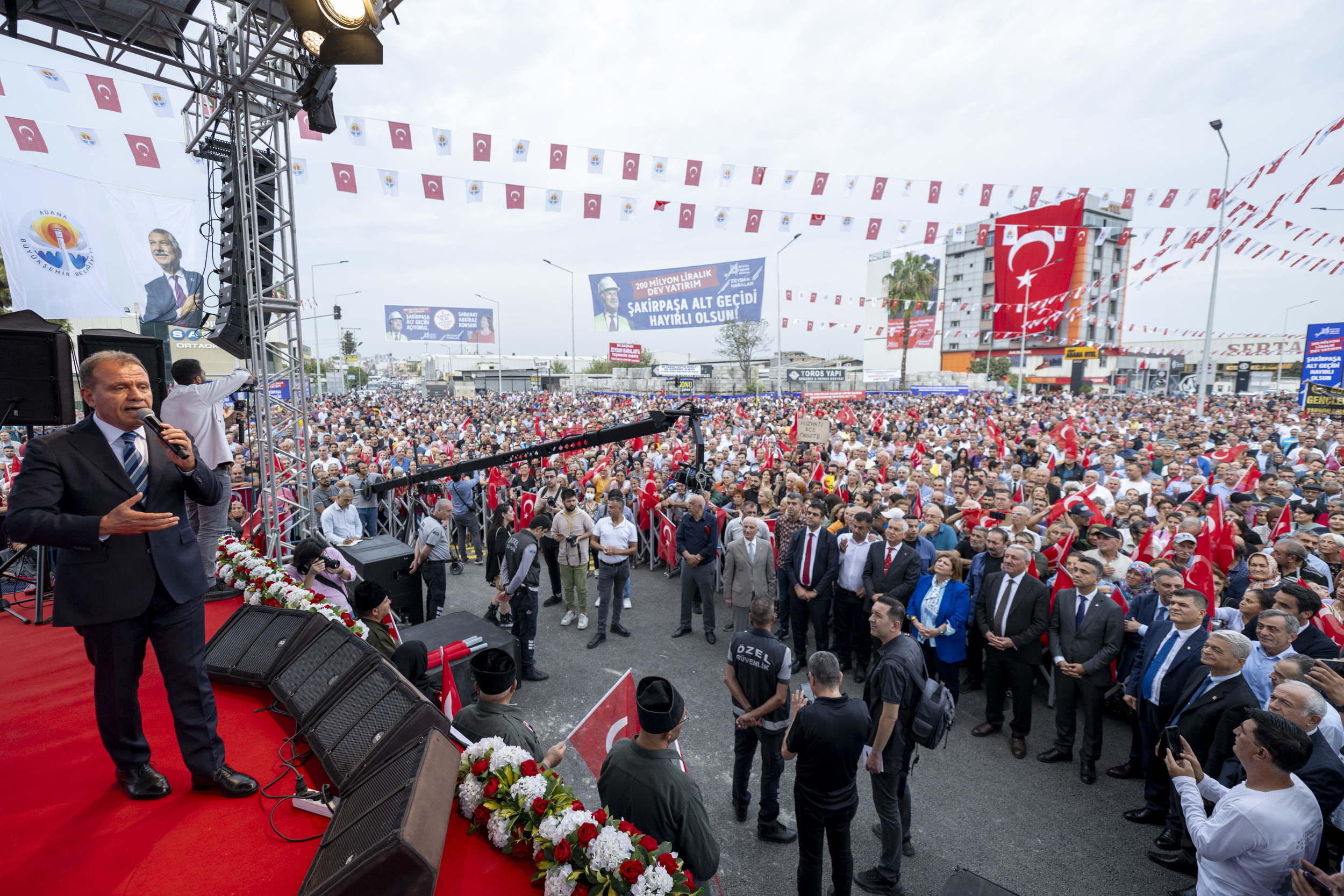 BAŞKAN SEÇER, ‘ŞAKİRPAŞA ALT GEÇİDİ’NİN AÇILIŞINA KATILDI (3)