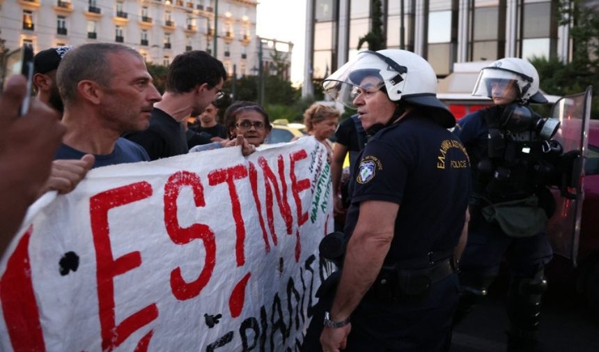 Yunanistan Protesto