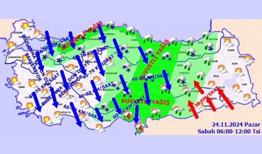 49 Il Için Sarı Ve Turuncu Kodlu Uyarı Soğuk Hava Yeni Haftada Devam Edecek Mi